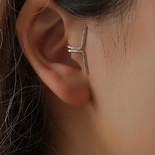 Brinco Piercing De Tragus Ear Cuff, Liga Metálica, C, Cartilagem