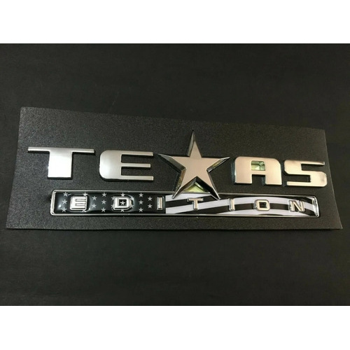 Emblema Texas Edition Americano Hilux F250 Ram S10 Ranger