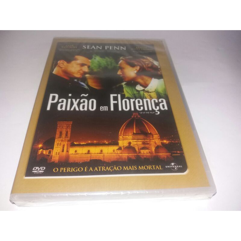 Dvd - Paixão em Florença - 2000 - Sean Penn - Kristin Scott Thomas - Lacrado