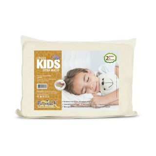 Travesseiro Nasa Visco Elástico Kids Extra Macio + fronha Promoção