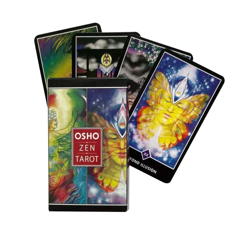 Osho Zen Tarot Cartões Versão Em Inglês Oracle Cartão De Guia PDF Jogo De Tabuleiro Para Festa Divação Entretadora Do Partido em Oferta na Shopee