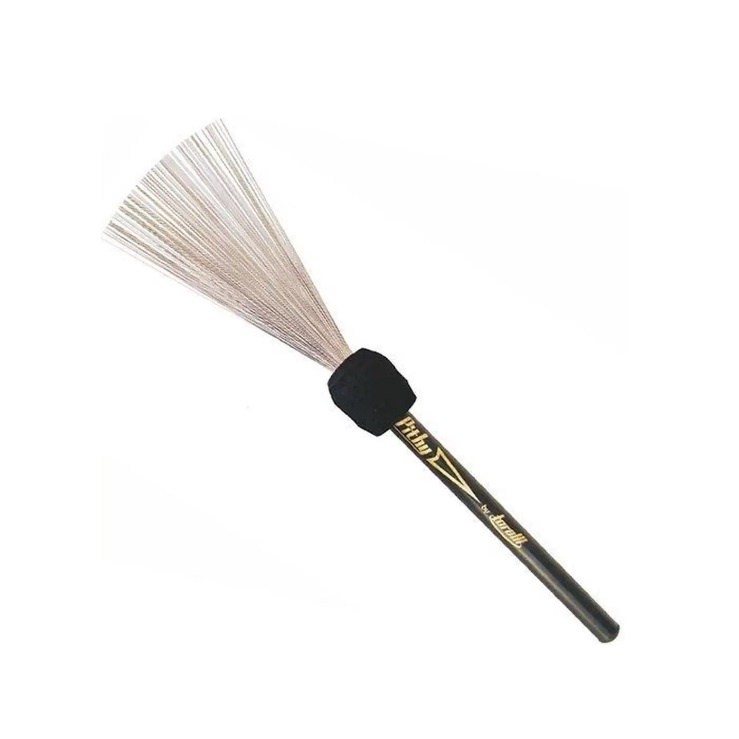 Vassourinha Baqueta Para Cajon Retrátil Aço Torelli By Pithy TV062 em Oferta na Shopee