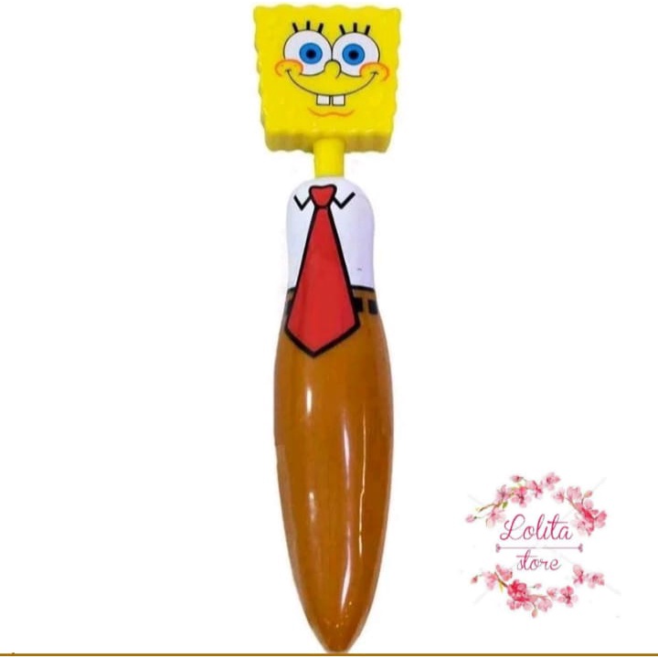 Caneta Bob Esponja| papelaria fofa| material escolar| Papelaria| material escolar 2022.