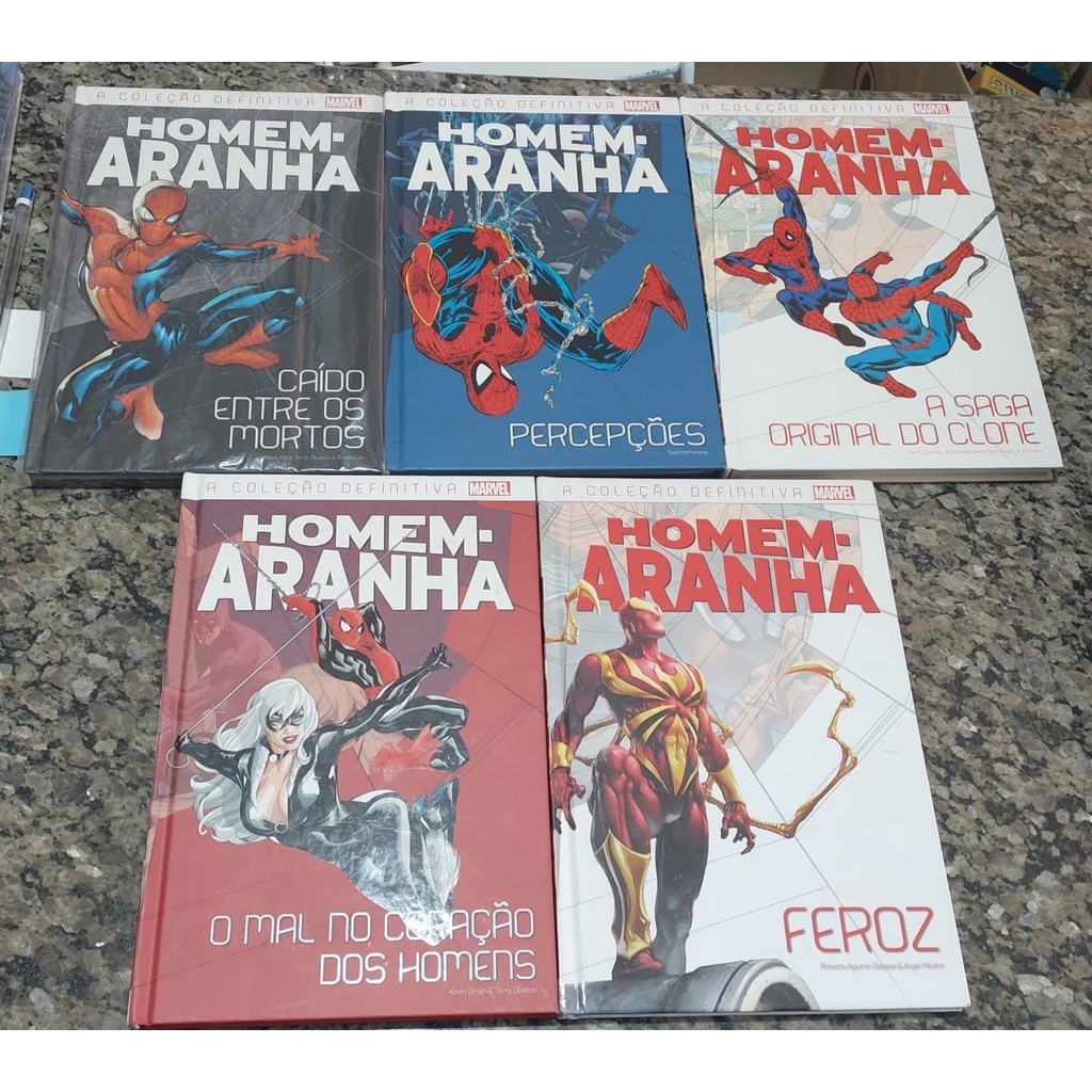 A Teia do Homem-Aranha Superior - 1ª Série/Panini n° 1-2-3-4-7-8