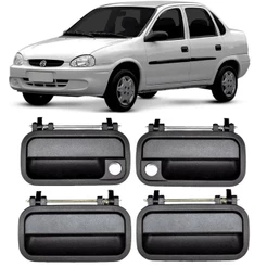 Kit Macanetas Externas 4 Portas Corsa 94/05 Vectra 93/96
