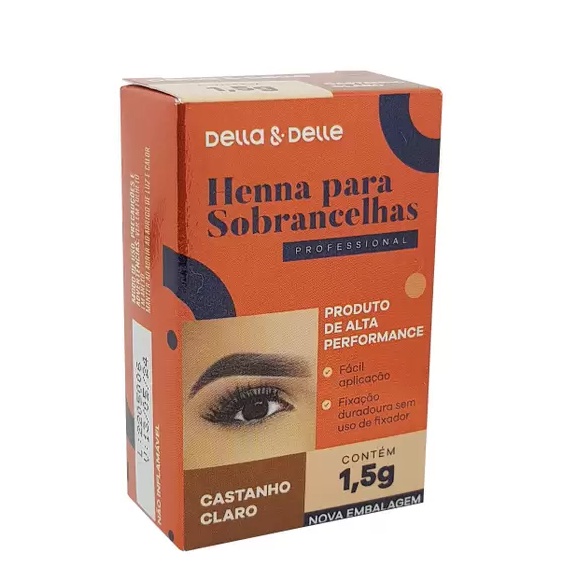 HENNA DELLA E DELLE 1,5G | Shopee Brasil