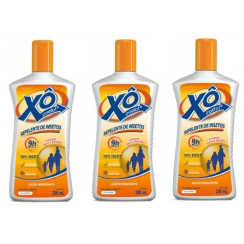 Kit 3 Repelentes Loção Xô Inseto Loçao Hidratante (creme) Cimed 200ml. em Oferta na Shopee