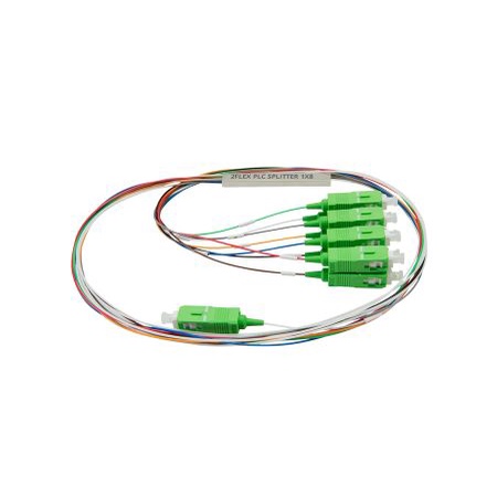SPLITTER 1X8, SC/APC 0.9MM HOMOLOGADO- 100UN