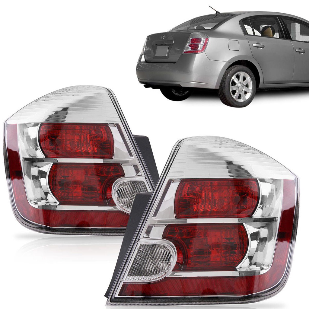 Lanterna Sentra 2007 2008 2009 2010 20112012 2013 Cromado em Oferta na Shopee