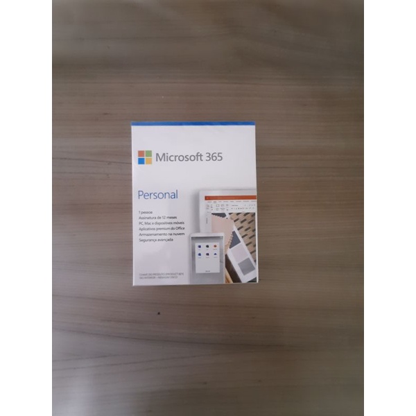 Microsoft Office 365 Personal Pc/mac(box) Assinatura Anual Original lacrado  | Shopee Brasil