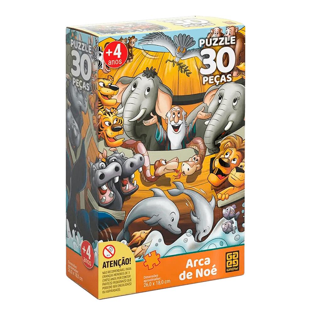 Puzzle 30 peças Arca de Noé em Oferta na Shopee