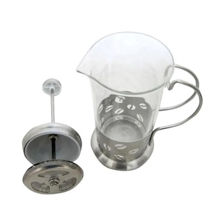 CAFETEIRA FRANCESA EM INOX MAQUINA DE CAFE 350ML PRENSA CHALEIRA EM VIDRO CREMEIRA BULE FRENCH PRESS