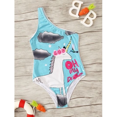 Body Maiô Adulto Moda Praia Piscina Unicórnio