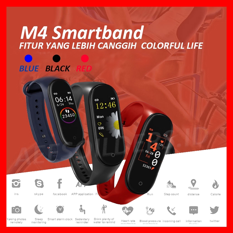 Smart Watch M4 MiBand Esportivo Pulseira inteligente Shopee Brasil