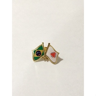 Pins Da Bandeira Do Brasil X Minas Gerais em Oferta na Shopee