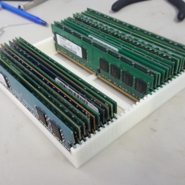 Caixa Organizadora Para Memoria Ram Assistência Técnica Pc Desktop