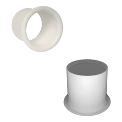 Aero Duto 4 Fiamon Plástico Branco para Caixas Acústicas