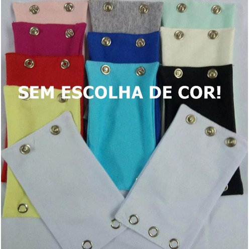 1 unidade extensor de body bebê- SEM ESCOLHA DE COR E QUANTIDADE DE BOTÕES!!