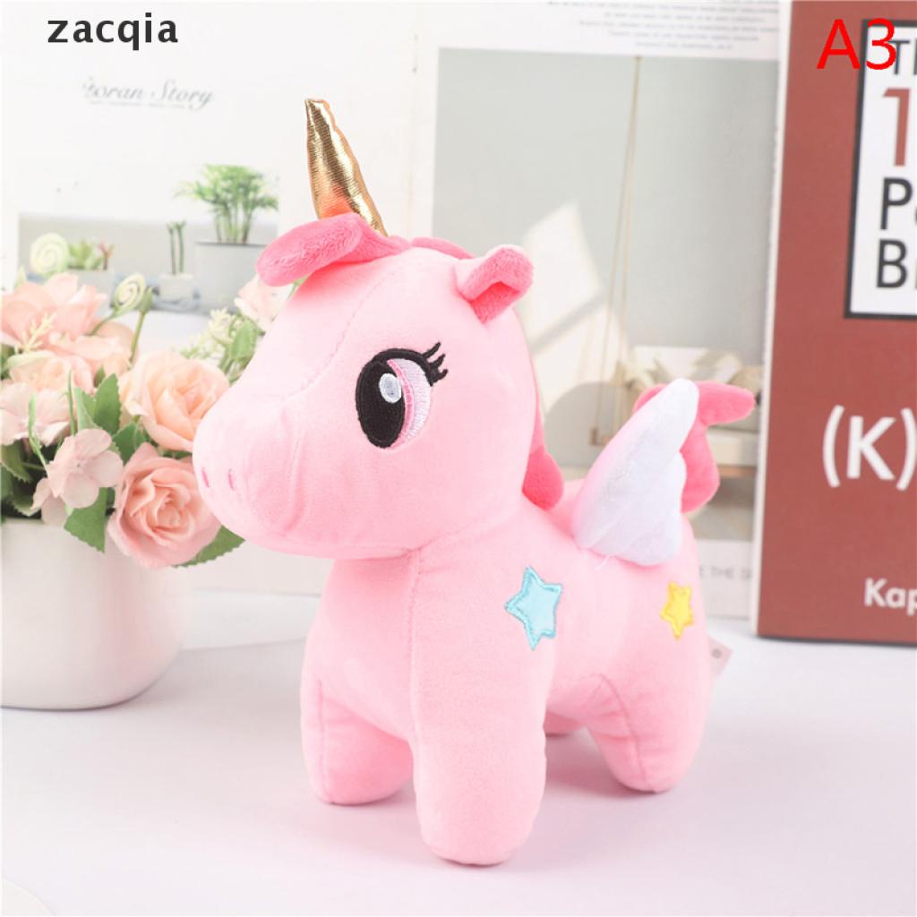 10 cm Brinquedo De Pelucia De Unicornio Para Bebe Criancas Apaziguar Dormir Travesseiro Boneca Animal Br Shopee Brasil