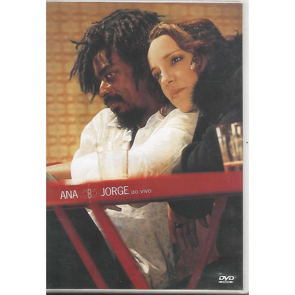 LOTE 1CD e 1 DVD UM BARZINHO E UM VIOLÃO Ao Vivo Vol.1 + 1 DVD ANA CAROLINA E SEU JORGE (Ana e Jorge Ao Vivo) SONY 2005