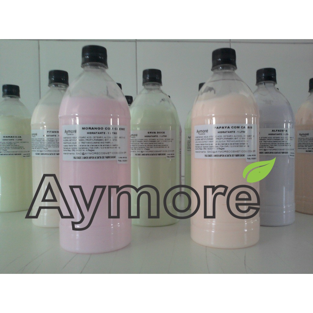 Hidratante Aymoré - 1 Litro ideal para Lembrancinhas e Massagem