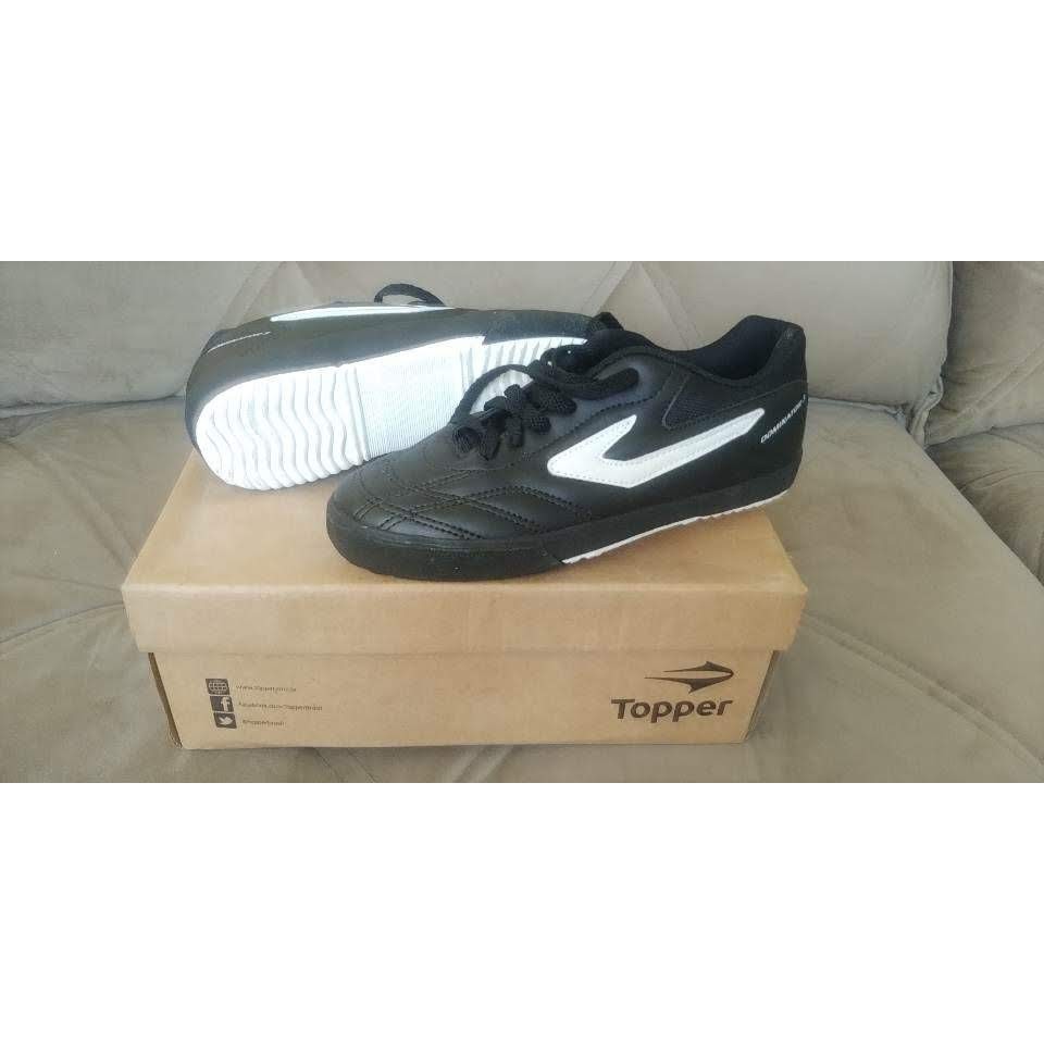 tenis futsal topper de pano