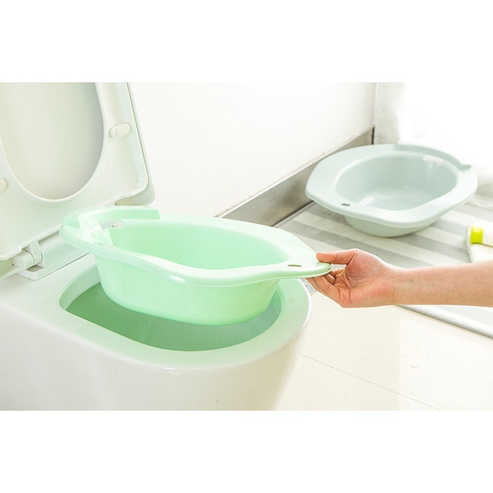 Bacia De Banho Sitz Para Assento De Vaso Sanitário/Tratamento Pós-Parto De Cólica