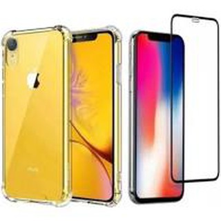 Kit Capa Capinha IPhone XR + Película de Vidro 3D