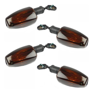 Jogo Completo Com 4 Pisca Falcon Nx 400 Modelo Original Lente Fume