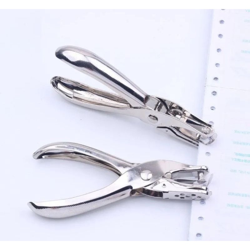 Perfurador 1 Furo 6mm / Fura Papel EVA Tags / Furador Alicate Metal Aço