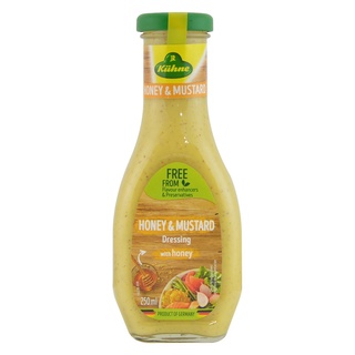 Molho De Salada Mostarda E Mel Alemão Kuhne 250 Ml