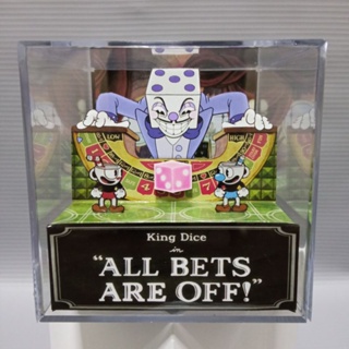 Cubo Diorama Cuphead King Dice em Oferta na Shopee