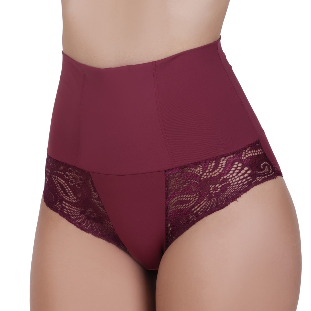 Kit 5 Calcinha Cinta Modeladora Cós Alto Compressão Pós Parto Fernanda em Oferta na Shopee