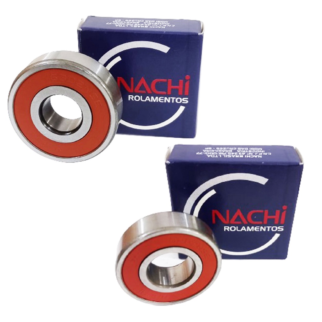 Kit Rolamento Roda Dianteira Biz 100 Biz 125 Cg 125 Titan Nachi 02 Unidades em Oferta na Shopee