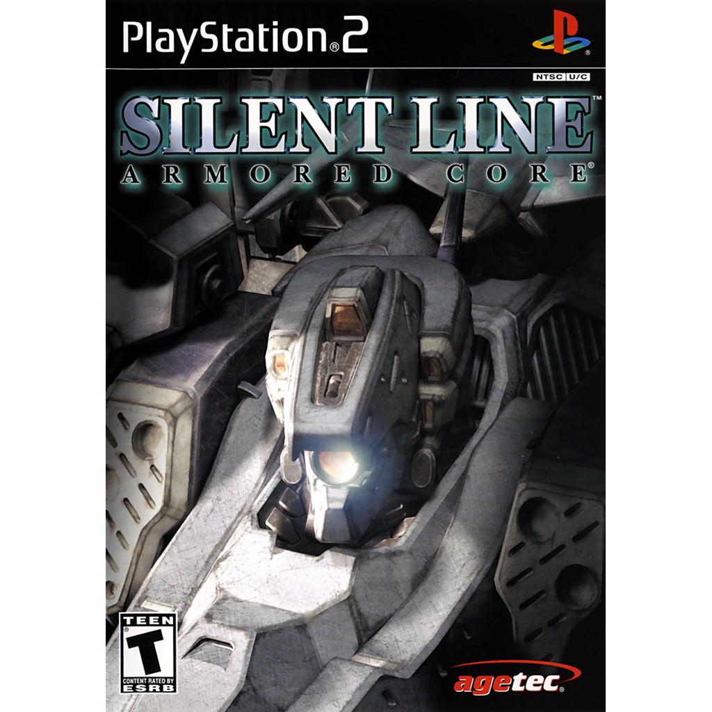 Armored Core  Silent Line jogo playstation ps2