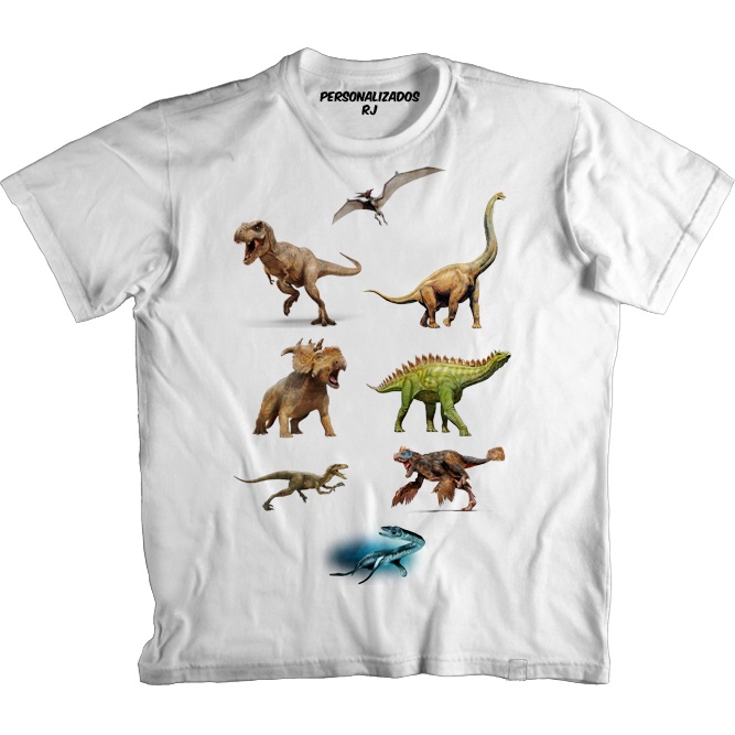 Camiseta DINOSSAUROS - DINOSSAURO REX