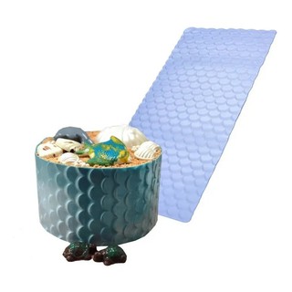 1~5 Placa Textura e Modelagem (3 partes) Para Chocolate ,PLACA DE TEXTURA ESCAMA - CÓD P805 em Oferta na Shopee