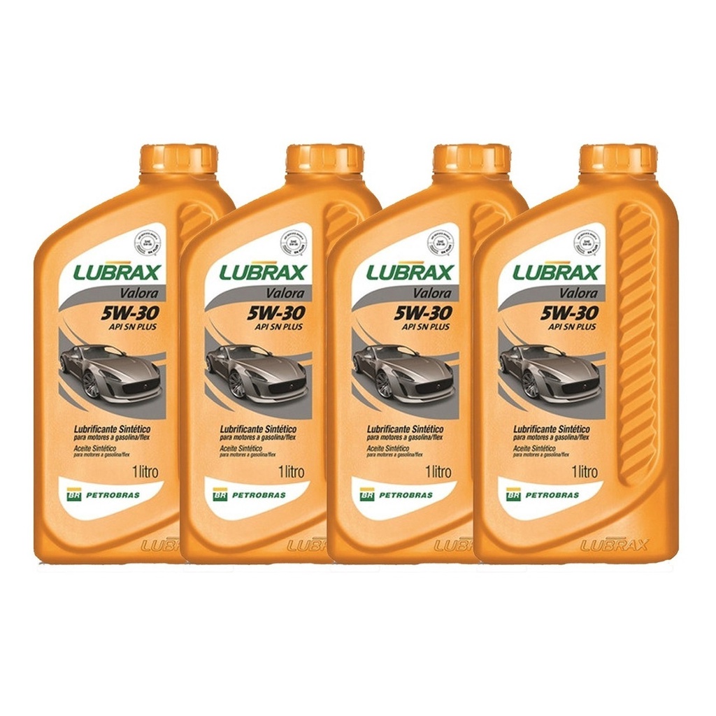 Kit 4 Valora 5w30 100% Sintetico | Shopee Brasil