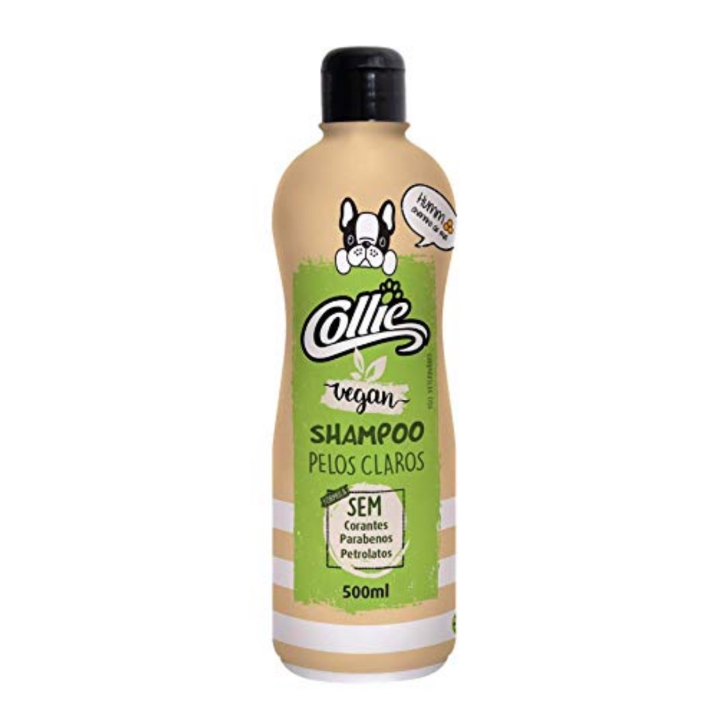 Shampoo Pelos Claros Para Cachorro e Gato Perfume Agradavel Collie