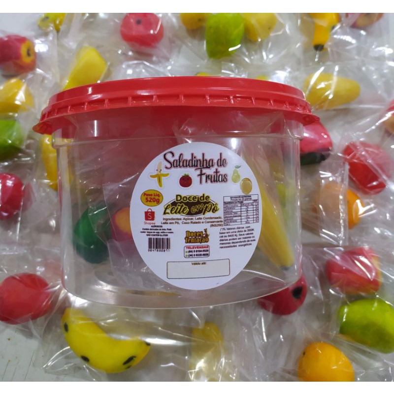 Frutinhas de leite em pó ninho 30 unidades