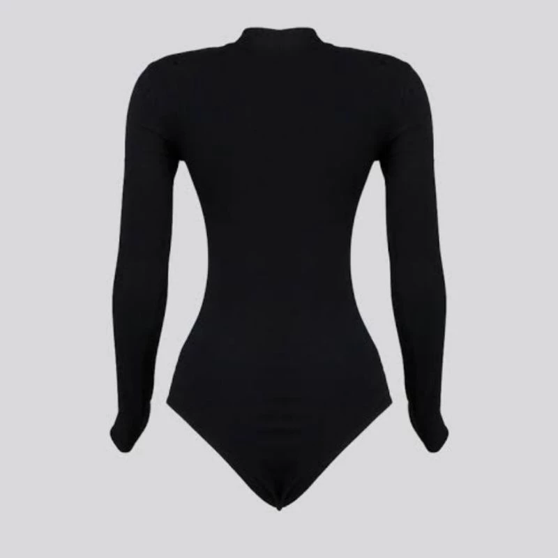 Body Básico Feminino Manga Longa Gola Alta 4 Estações