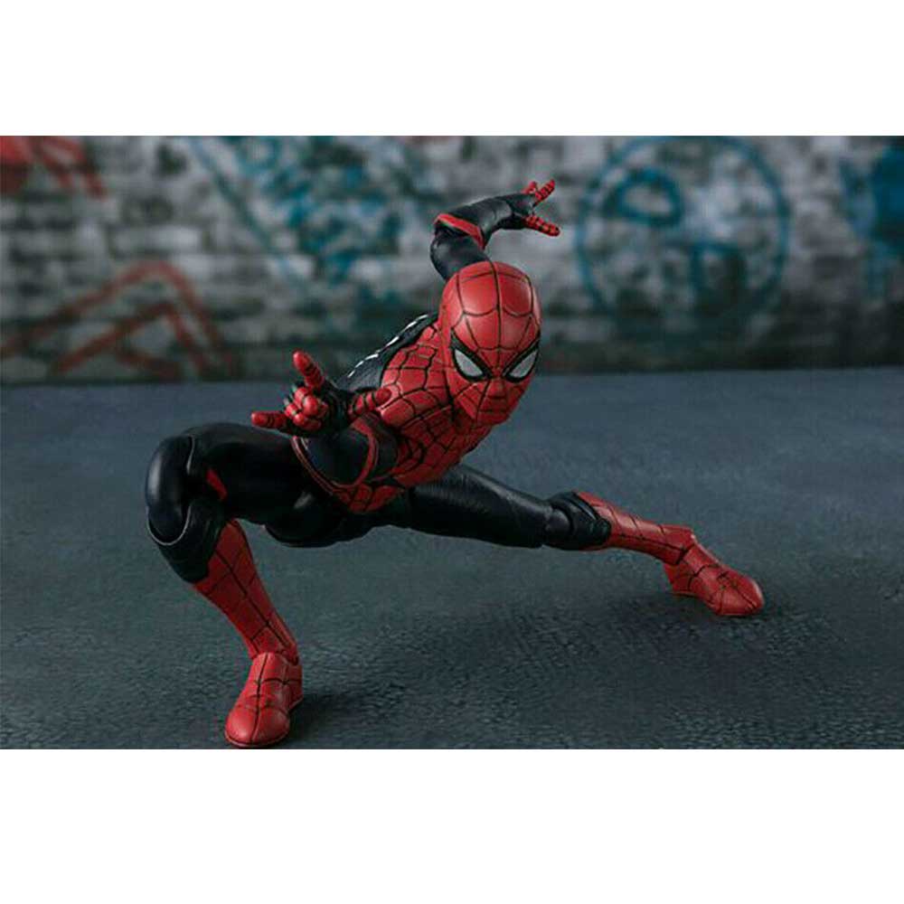 Avengers Spiderman Far from Home Upgrade Suit Ver. Action Figure Toys Gift  14cm | Shopee Brasil