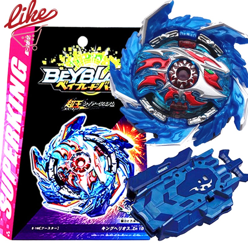 Spinning Tops Gyro B-160 King Helios Super King Com Lançador De Ignição LR Beylauncher Conjunto De Brinquedos Infantis