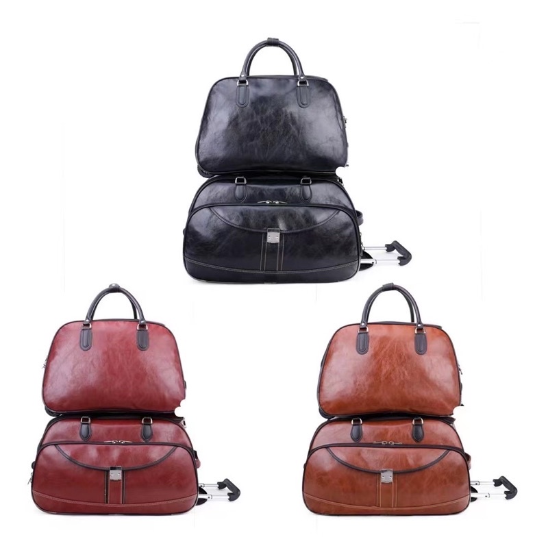 Kit Mala Viagem com Rodinhas + Bolsa Viagem de Mão Oferta Especial!!!