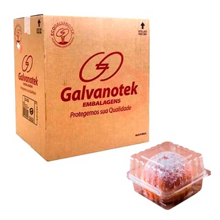Caixa Embalagem Articulada Quadrada Doce G658 Galvanotek 500ml 150und