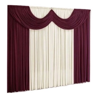 Cortina paris grande 5.00x2.80 malha gel p/sala eventos igreja festa em Oferta na Shopee