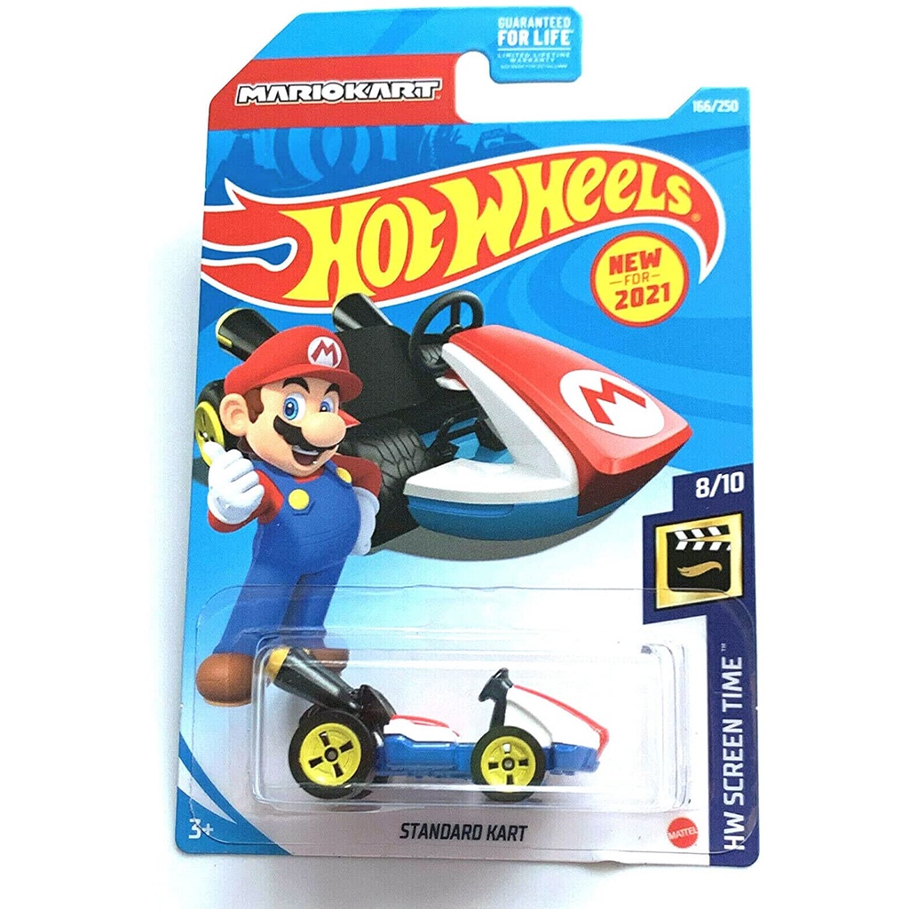 HOT WHEELS Mario Kart Standard Kart Super Mario