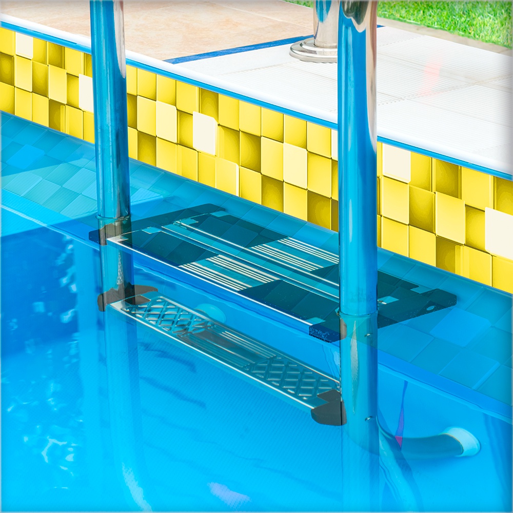 Faixa de Piscina Adesiva Amarelo