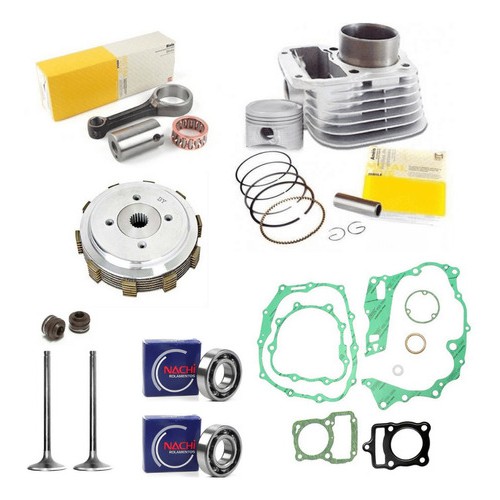 Kit Motor Completo Cg 125 2000 Até 2001 Embreagem Biela em Oferta na Shopee
