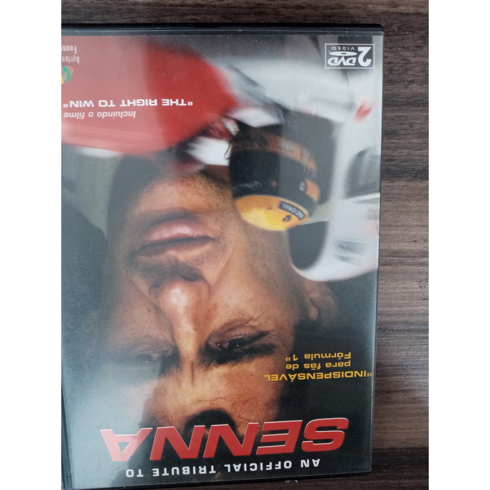 DVD An Official Tribute  to Senna dvd duplo
